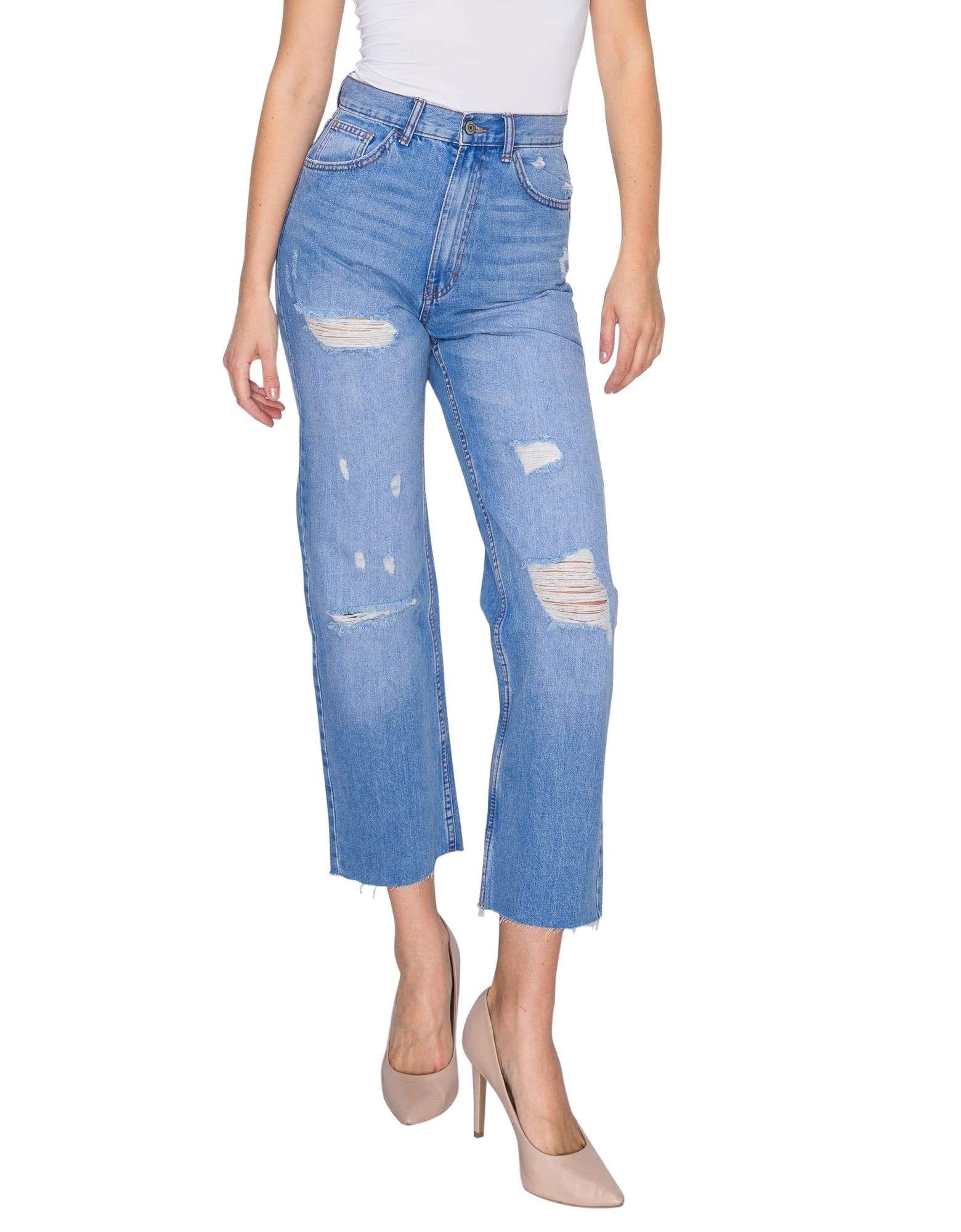 Maria Mom Straight Skinny Fit 