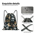 thumbnail image 4 of Bingfone Dogs Drawstrings Backpacks Bags for Men Women Gym Drawstrings Bag-Medium, 4 of 6