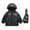 11Black, variant on Hicidod Toddler Puffer Jackets Hooded Long Sleeve Zipper Winter Warm Down Coats Windproof Waterproof Thicken Infant Jacket