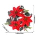thumbnail image 3 of ¡Oferta de Navidad! Corona de candelabro con agujas Bixock para decorar la mesa navideña. Vela con hojas artificiales y aro para velas. Decoración para el hogar., 3 of 4