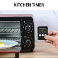 thumbnail image 3 of 2X Temporizador de Cocina con Pantalla Digital LCD Súper Fina, Temporizador de Cocina Cuadrado, Cuenta Regresiva, Reloj Magnético, 3 of 5