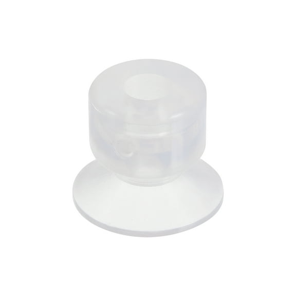 Uxcell 15mm Diameter M5 Joints Clear Silicone Miniature Vacuum Suction Cup