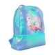 thumbnail image 2 of Mochila Para Niña Unicornio Tornasol Azul Cielo Importadora La Merced Estampado Brillante Azas Ajustables, 2 of 6