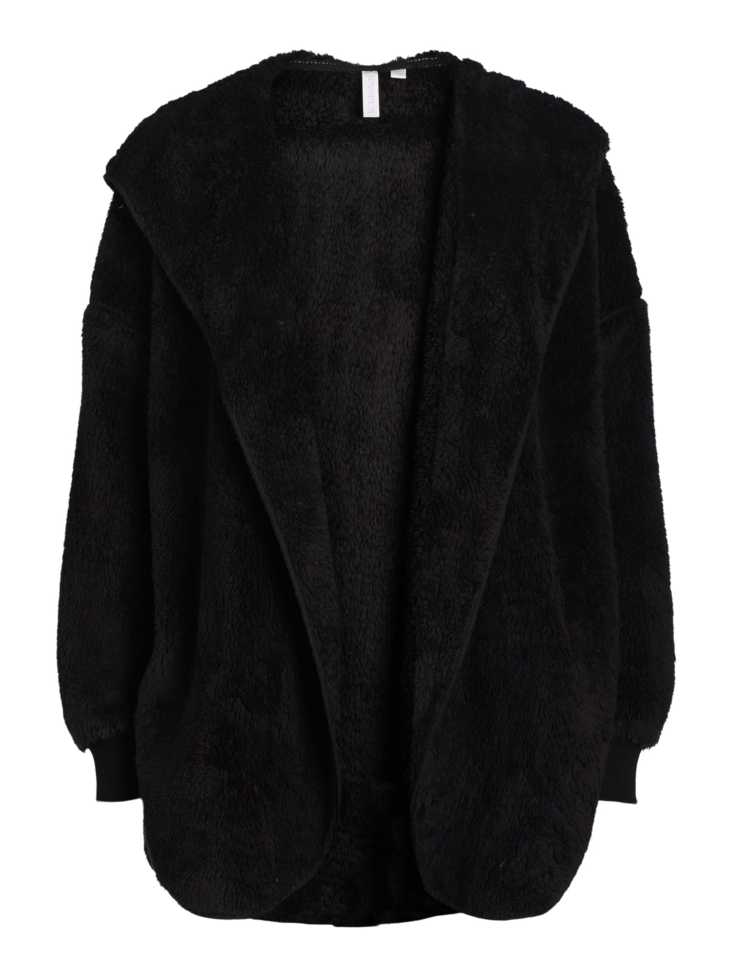 Joyspun Women's Plush Sleep Cardigan, Sizes XS-3XL