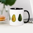 thumbnail image 4 of CafePress - Avocados_Stack Mug - 11 oz Ceramic Mug - Novelty Coffee Tea Cup, 4 of 6