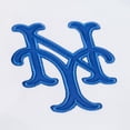 thumbnail image 5 of Men's Mitchell & Ness White New York Mets Cooperstown Collection Arctic Lightweight Satin Full-Snap Jacket, 5 of 7