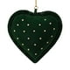thumbnail image 2 of Adorno navideño, decoración navideña, colgante decorativo multifuncional creativo de terciopelo Corazón verde, 2 of 6