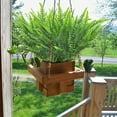 thumbnail image 5 of Morttic 8Pcs Artificial Ferns Plants Bushes Fake Boston Fern Shrubs Plastic Plant Greenery for Outdoor Indoor Home Garden Decor, 5 of 7