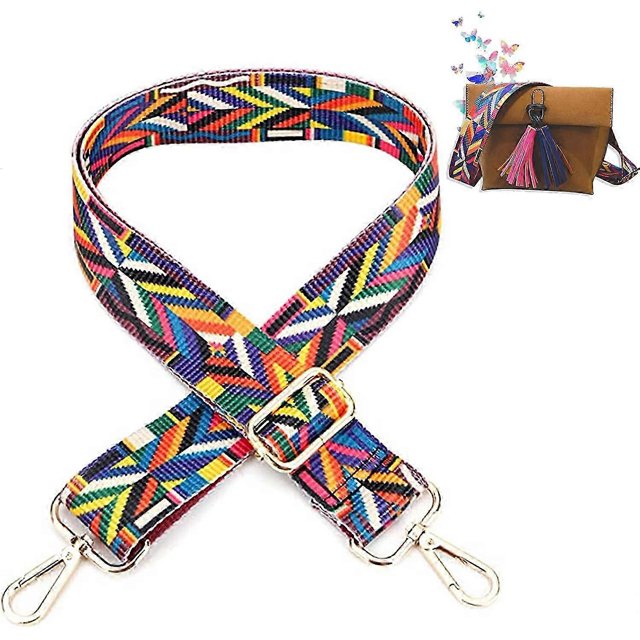 Shoulder Strap Suspender Adjustable Colorful Universal Replacement Strap