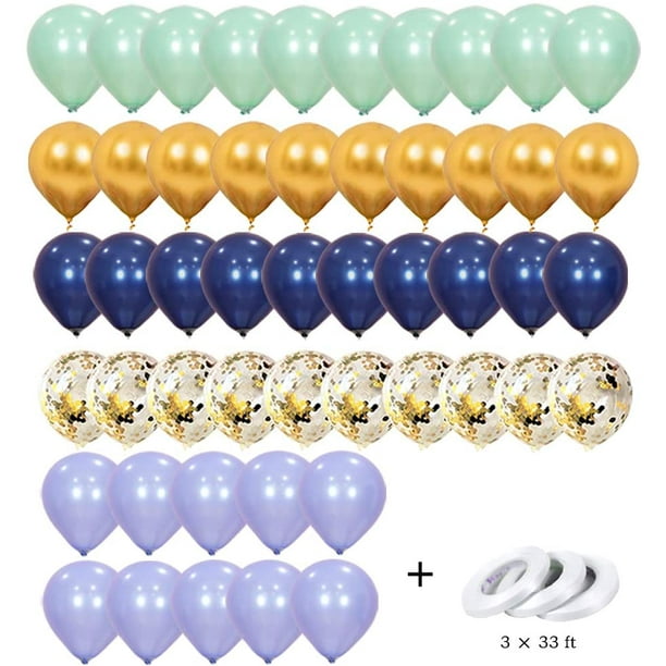 picture Navy Blue And Green Balloons walmart
