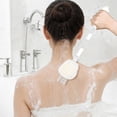 thumbnail image 4 of sunsanly Bath Brush Long Handle Dual-Sided Back Scrubber Soft Bristles Shower Brush Body Exfoliator for Home Bathroom, 4 of 8