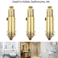 thumbnail image 3 of 12 PCS Sink Plug Replacement Basin Bath Waste Click Clack Spring Brass Plug Bolt for Kitchen Sink Bath Tub Drain Stopper, 3 of 7