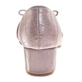 thumbnail image 4 of Badgley Mischka Girls Dress Shoes (Little Kids, Sizes 11–4), Blush, Size: 3, 4 of 7