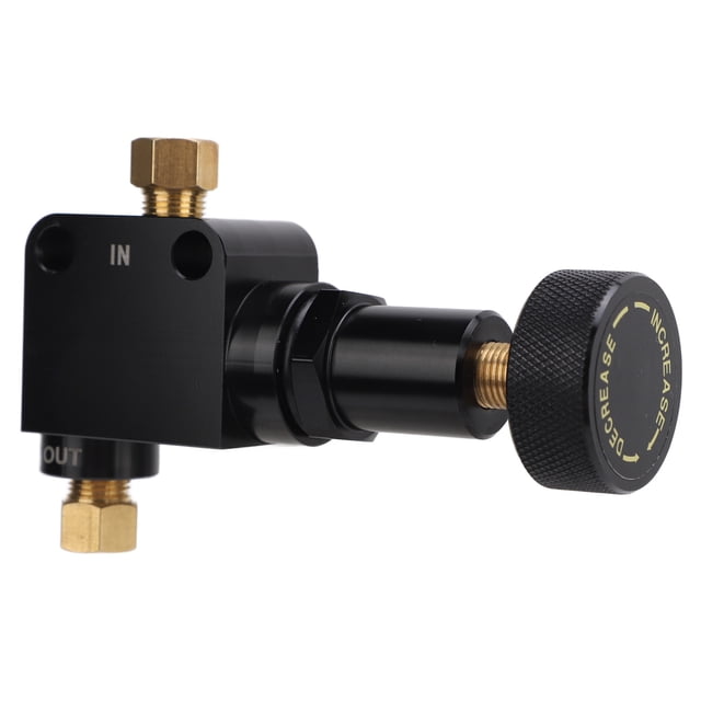 Válvula Proporcional De Freno Universal, aleación De Aluminio De Perilla Ajustable En Línea DISCT DIST Drum Brakes 1501200 PSI Rango De Presión, Mejora El Control De Frenado,