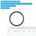 thumbnail image 4 of Uxcell 30x25x2.65mm Nitrile Rubber O Rings Metric Sealing Gasket, Black 5 Pack, 4 of 6