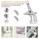 thumbnail image 5 of Riwesomey Llave de plomería con mango corto, lavabo DIY, llave de apertura grande, llave de grifo multifuncional portátil, herramienta de Artesanía Negro, 5 of 6