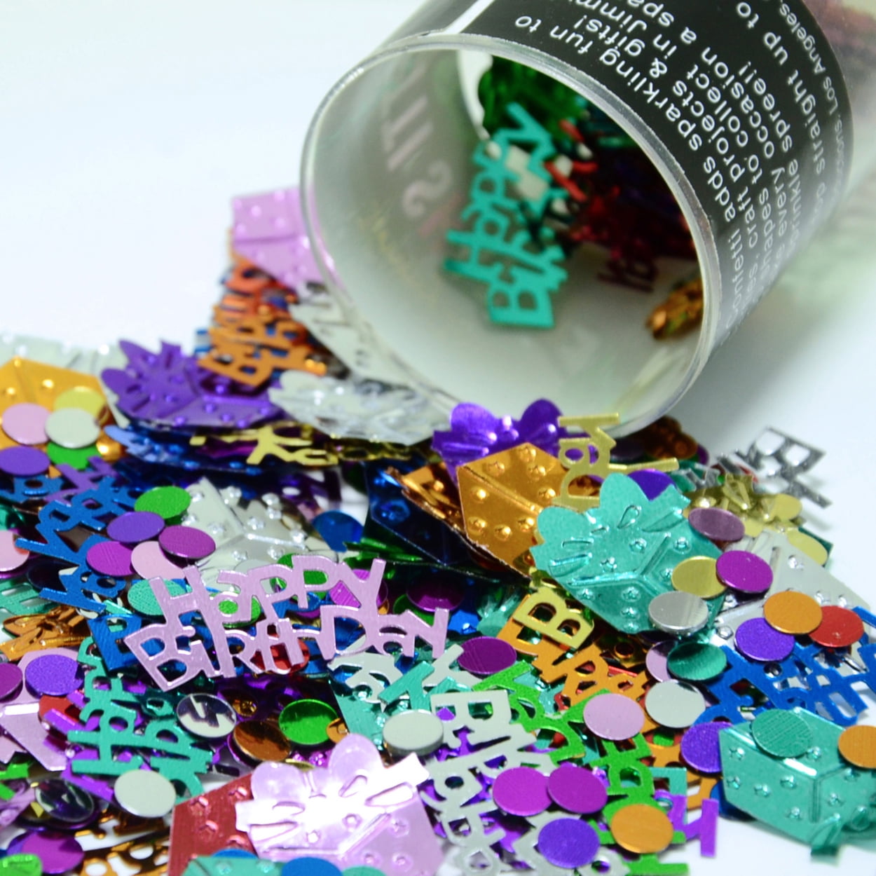 Confetti Mix Birthday Present Half Pound (8 oz) CCL8244 Walmart