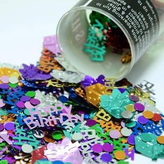 Hello Hobby Multicolor Spangle Sequin & Confetti Mix - 4 oz