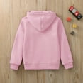 thumbnail image 5 of Caqnni Little & Big Boys Little Girls Zip Up Hoodie, Kids Full Zipper Hooded Fashion Sweatshirt Coat&jacket (A03-Pink,3-4 Years), 5 of 5