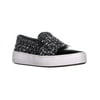 Womens MICHAEL Michael Kors Tia Slip On Studded Fashion Sneakers, Black/Silver