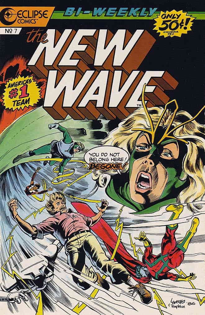 New Wave, The #7 VF ; Eclipse Comic Book - Walmart.com