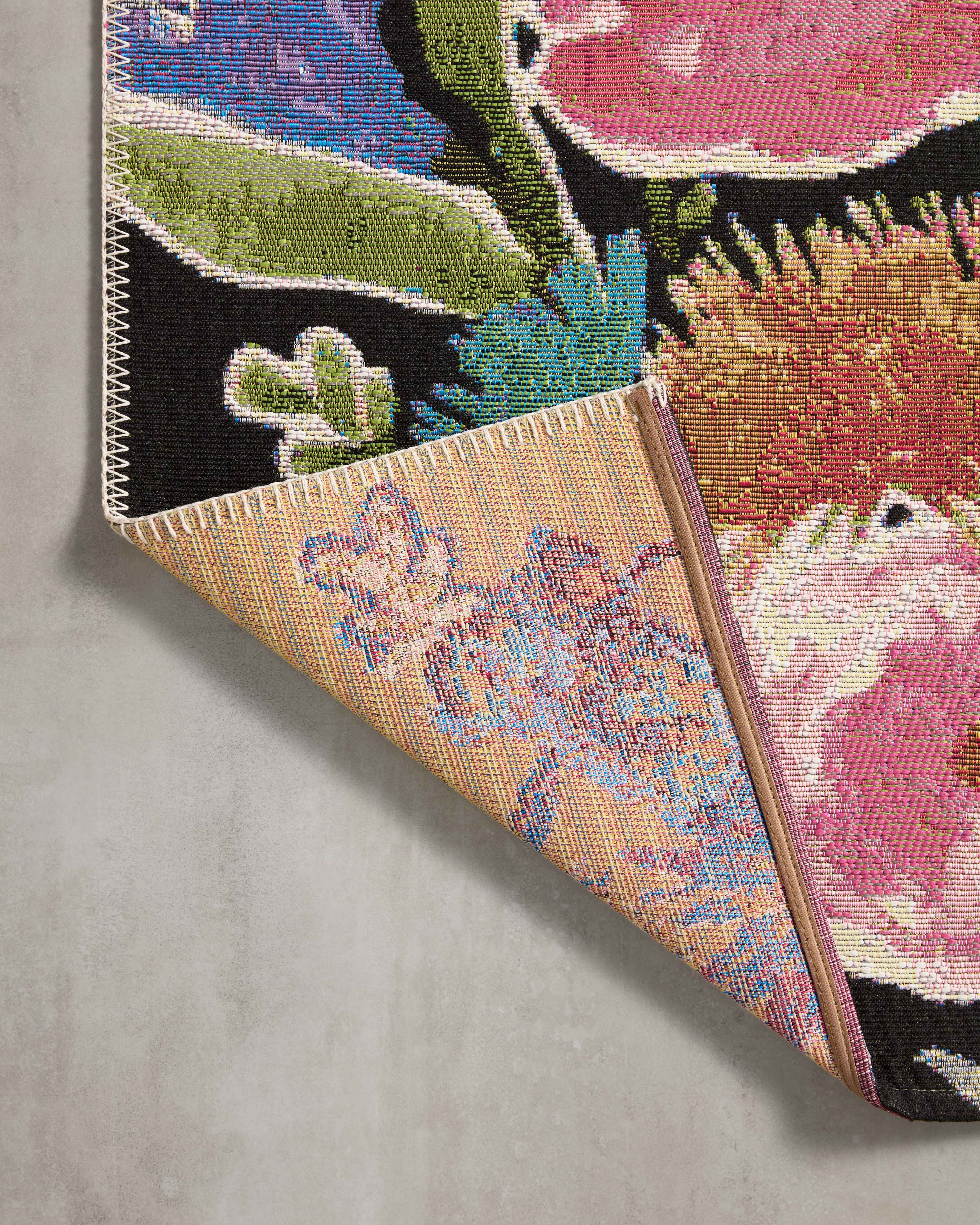 Loloi Botanical Black / Multi 7'-10" x 11'-2" Area Rug