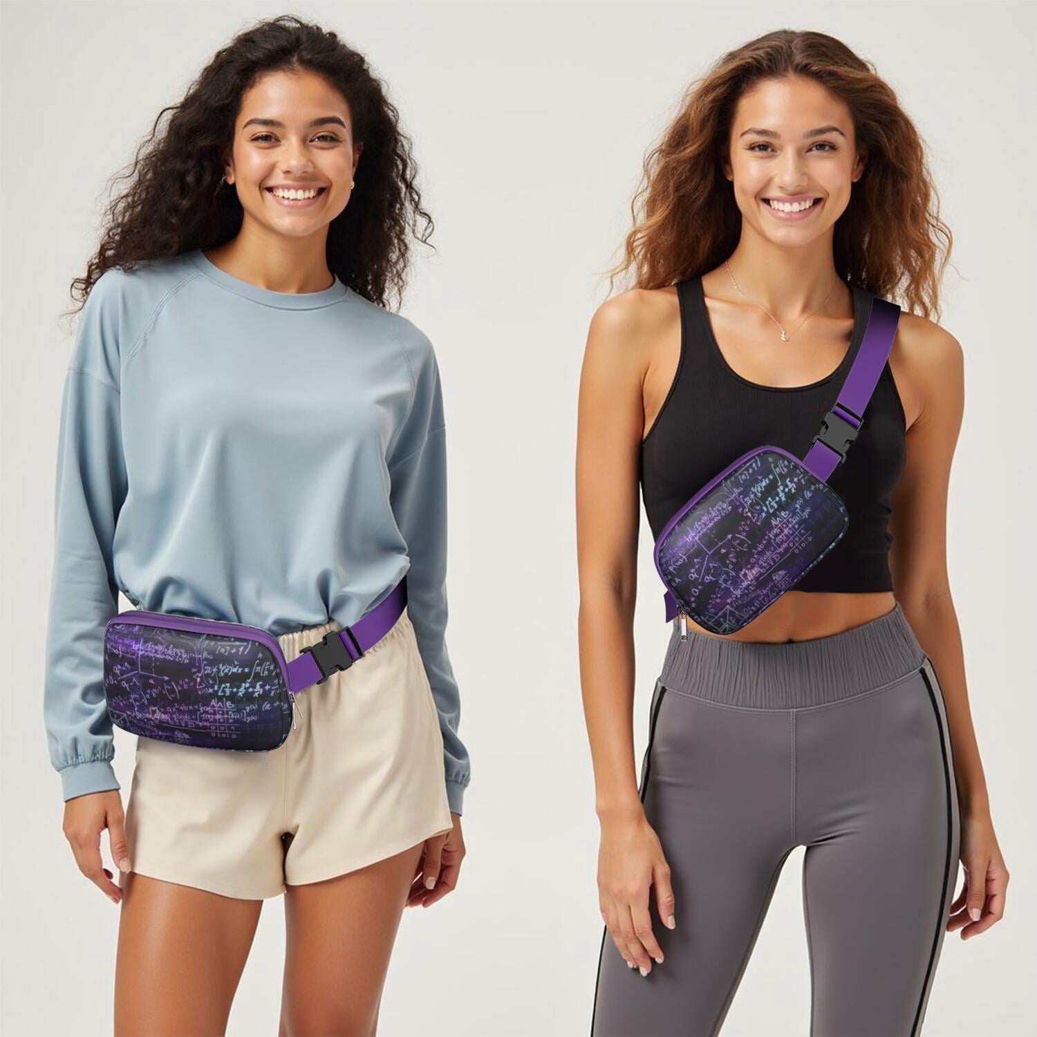 Scientific Laboratory Fanny Pack – Fun & Functional Waist Bag Featuring Biology Elements and Science Knowledge