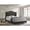 Grey+Fabric+LVL+Transitional, variant on HMYG Copper Grey Upholstered Full Wingback Bed