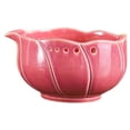 thumbnail image 4 of Rallador de ajo de cerámica, utensilio de cocina, tazón para pasta de ajo y jengibre Rosa, 4 of 9