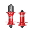 thumbnail image 1 of Roulement Moyeu Compact Pas de Bavures Réduire le Cycle de Friction Fournitures Installation Pratique Moyeux en Métal Alliage d'Aluminium Arbre de Roue 32h / Roulement / Rouge, 1 of 9