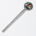 thumbnail image 2 of Sea slugs Vintage Silver Lace-Edged Bookmark: a Gift for Readers and Book Lovers, 2 of 5