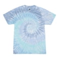 thumbnail image 2 of Colortone Tie Dye T-Shirts Swirl Multi Colors Kids Junior Unisex Cotton, 2 of 3