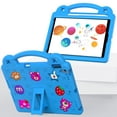 thumbnail image 5 of Feishell Kids-Friendly Case for iPad 10.2 inch 9th/8th/7th Generation 2021/2020/2019,Shockproof Foldable Kickstand EVA Foam Cover with Handle Lightweight Protective Case,Blue, 5 of 8