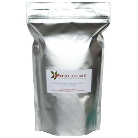 Best Botanicals 0 Gelatin Capsule 1000 ct.