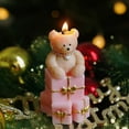 thumbnail image 5 of Taicans Adorable Bear Soy Christmas Candle with Gift Box,3.77in Tall,Cute Animal Decor,Perfect for Valentine's Day/Birthday Gifts,Home Decor,Eco - Friendly,Long Lasting Scent,Gift Box Included, 5 of 6
