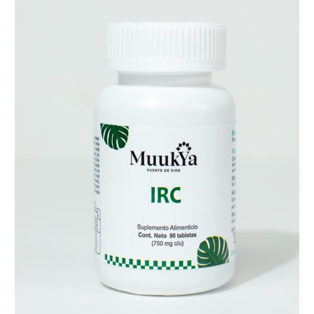 MuukYa IRC - Suplemento alimenticio 90 tabletas de 750mg
