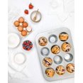 thumbnail image 3 of USA Pan Bakeware Muffin Pan, 12-Well, Set of 2, A, 3 of 8