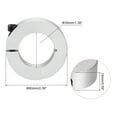 thumbnail image 2 of Uxcell Shaft Collar 1.38" Single Split Aluminum Clamping Collar Shaft Collars with Set Screw Silver Tone 2 Pack, 2 of 4