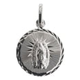 thumbnail image 1 of JOYARIS Dije Medalla Virgen De Guadalupe Chica Diamantada Plata 925 DM-0000223, 1 of 3