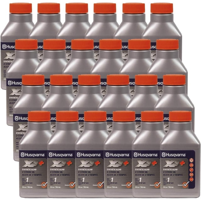 Aceite para Motores Husqvarna XP 2 Tiempos 24 Botellas de 77 ml
