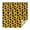 Yellow Black Sunflower, variant on White Sunflower Pattern Square Tablecloth,Waterproof Square Table Cover,Wipeable Spillproof Washable Table Cover for Home Kitchen Party Decor 42"X42"(107x107cm)