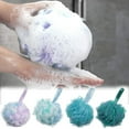 thumbnail image 1 of leaveforme 4Pcs Shower Bath Sponge Shower Loofahs Balls,Body Scrubber Shower Balls for Body Wash Bathroom Men Women, 1 of 8
