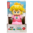 thumbnail image 6 of Fisher-Price Little People My Mario Princess Peach Character Figure for Toddlers, 1 Toy, 6 of 6