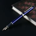 thumbnail image 5 of Jinhao X450 Luxury Men's Fountain Pen Business Student 0.5mm Extra Fine Nib Tran, 5 of 12