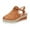 Brown, variant on asdoklhq Wedges for Women Women Sandals Vintage Wedge Buckle Strap Straw Thick Bottom Flats Female Shoes Pink 38