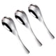 thumbnail image 5 of Cuchara de cocina de 3 piezas de acero inoxidable para espesar cucharas de cabeza redonda para el hogar, 5 of 7