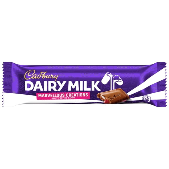 Cadbury Dairy Milk Marvellous Creations Jelly Candy Bar 47G, Imported from Britain