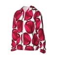 thumbnail image 2 of Fotbe Tulips Flowers Men's Women's UPF 50+ Sun Protection Jacket Hooded Cooling Shirt with Pockets Hiking Outdoor Performance-X-Large, 2 of 9