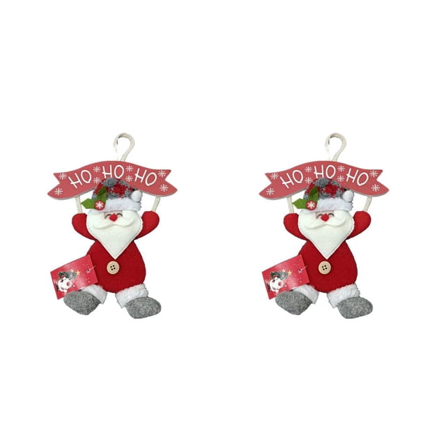 Naiovety Decoración navideña Colgantes Festival de Año Nuevo Pared Árbol de Navidad Vitrina Gabinete Adornos de armario Regalos Niños Type7 NO7