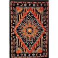 thumbnail image 1 of Tapiz de pared indio con pintura de colores hippies psicodélicos de gran tamaño, tapiz para decoración del hogar, manta para colgar en la pared, mantel de algodón para yoga, 130 × 150 cm,, 1 of 6